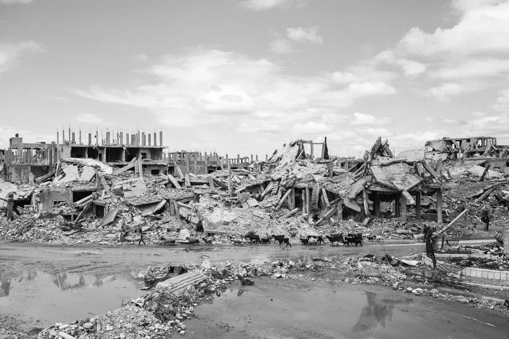 Kobane, Suriye. Suriye’deki iç savaştan bir görünüm. (Fotoğraf: Furkan Temir/140journos)